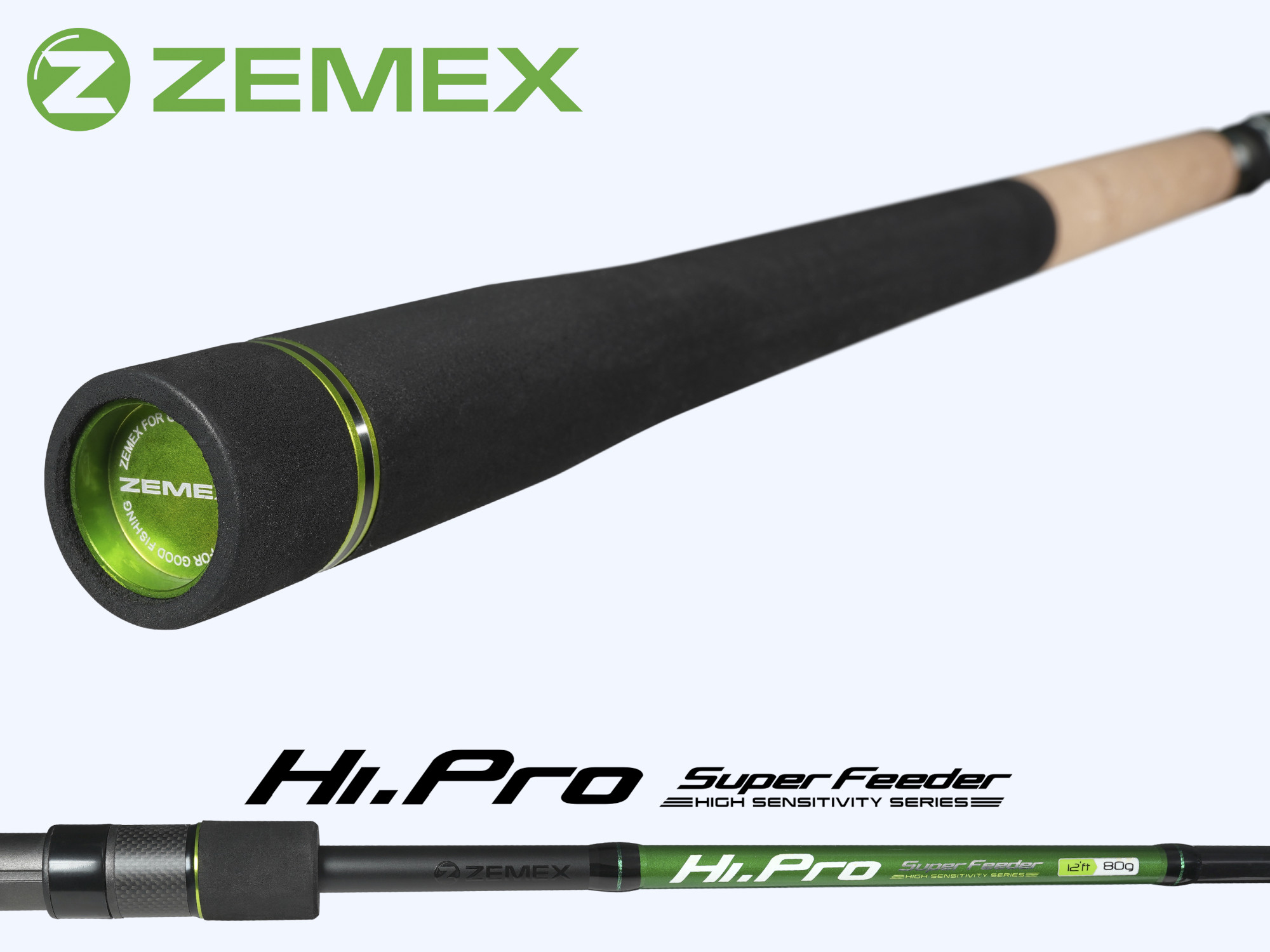 Удилище фидерное ZEMEX HI-PRO Super Feeder 9 ft - 35 g