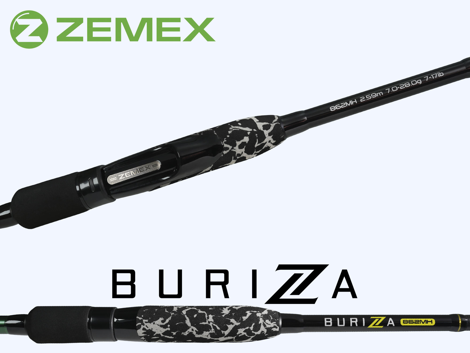 Спиннинг ZEMEX BURIZA 802ML 5-18 g