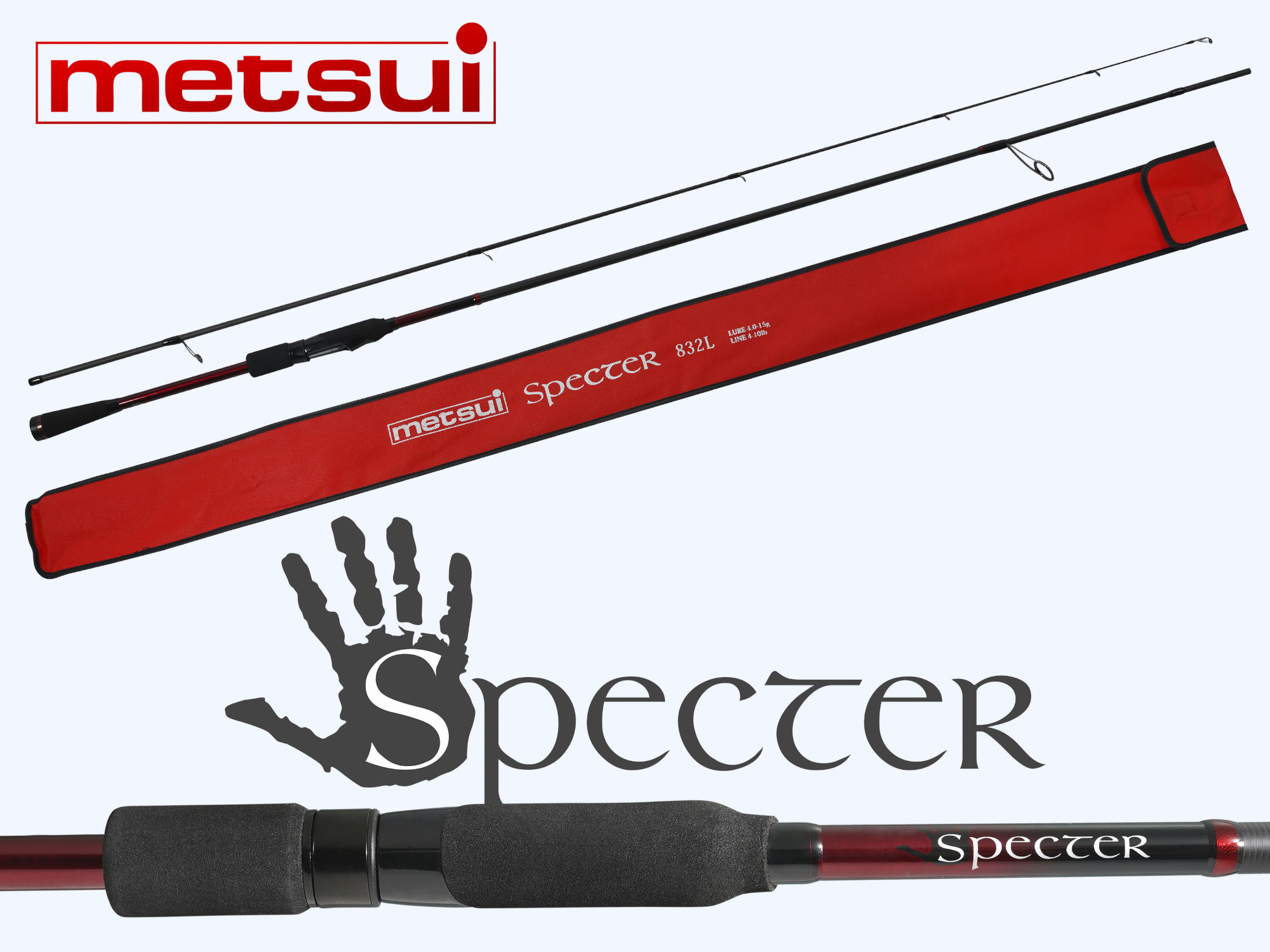 Спиннинг METSUI SPECTER 662XUL 0.3-3.5 g