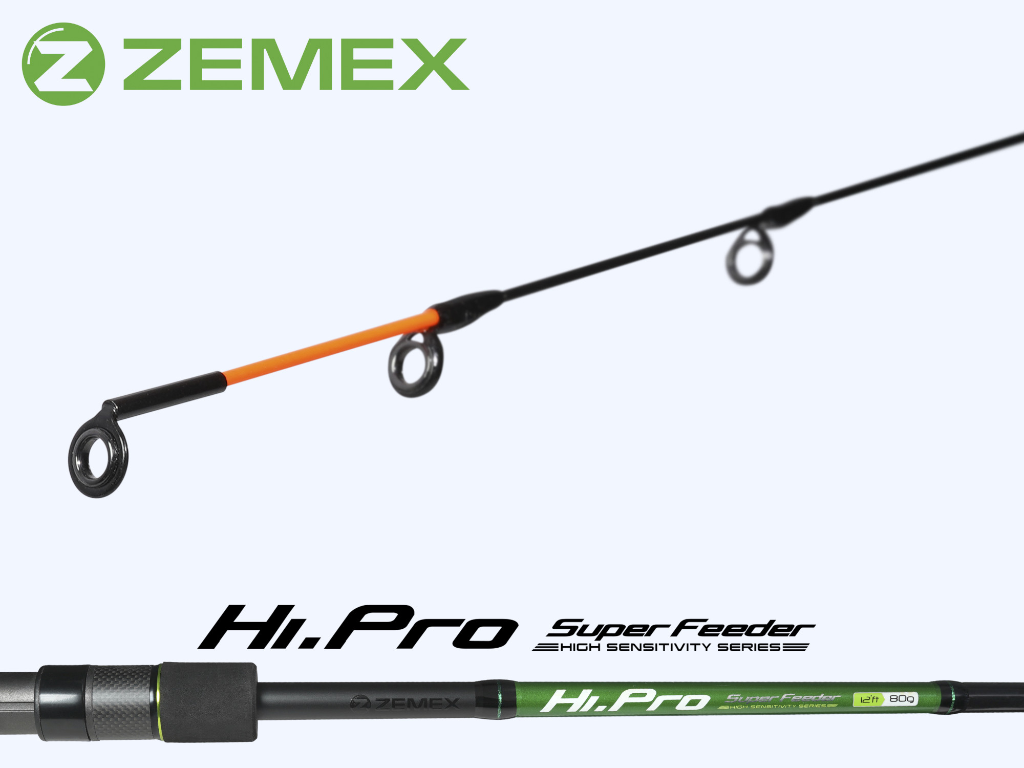 Удилище фидерное ZEMEX HI-PRO Super Feeder 10 ft - 50 g