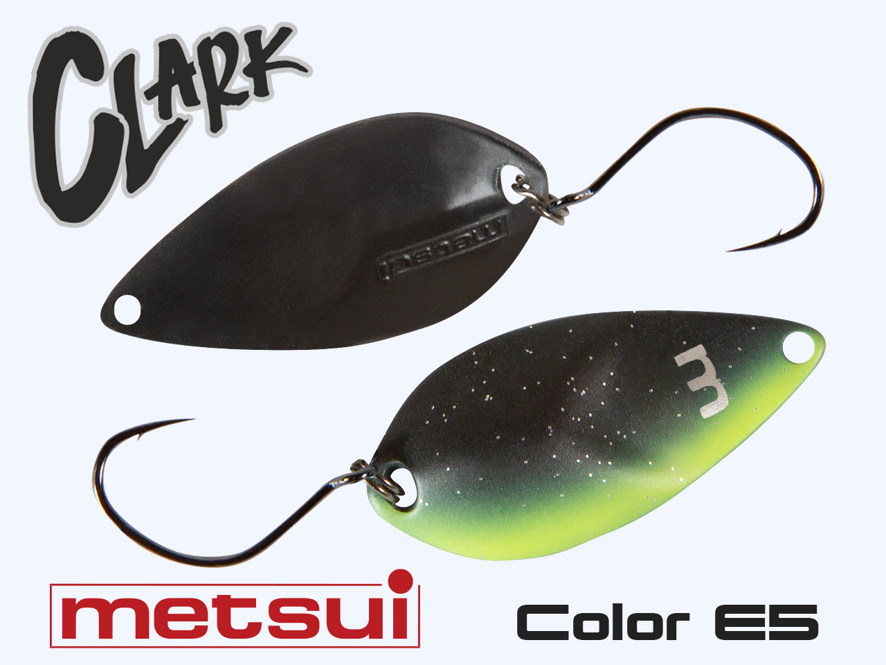 Колеблющаяся блесна METSUI CLARK 3.3 g, цвет E5