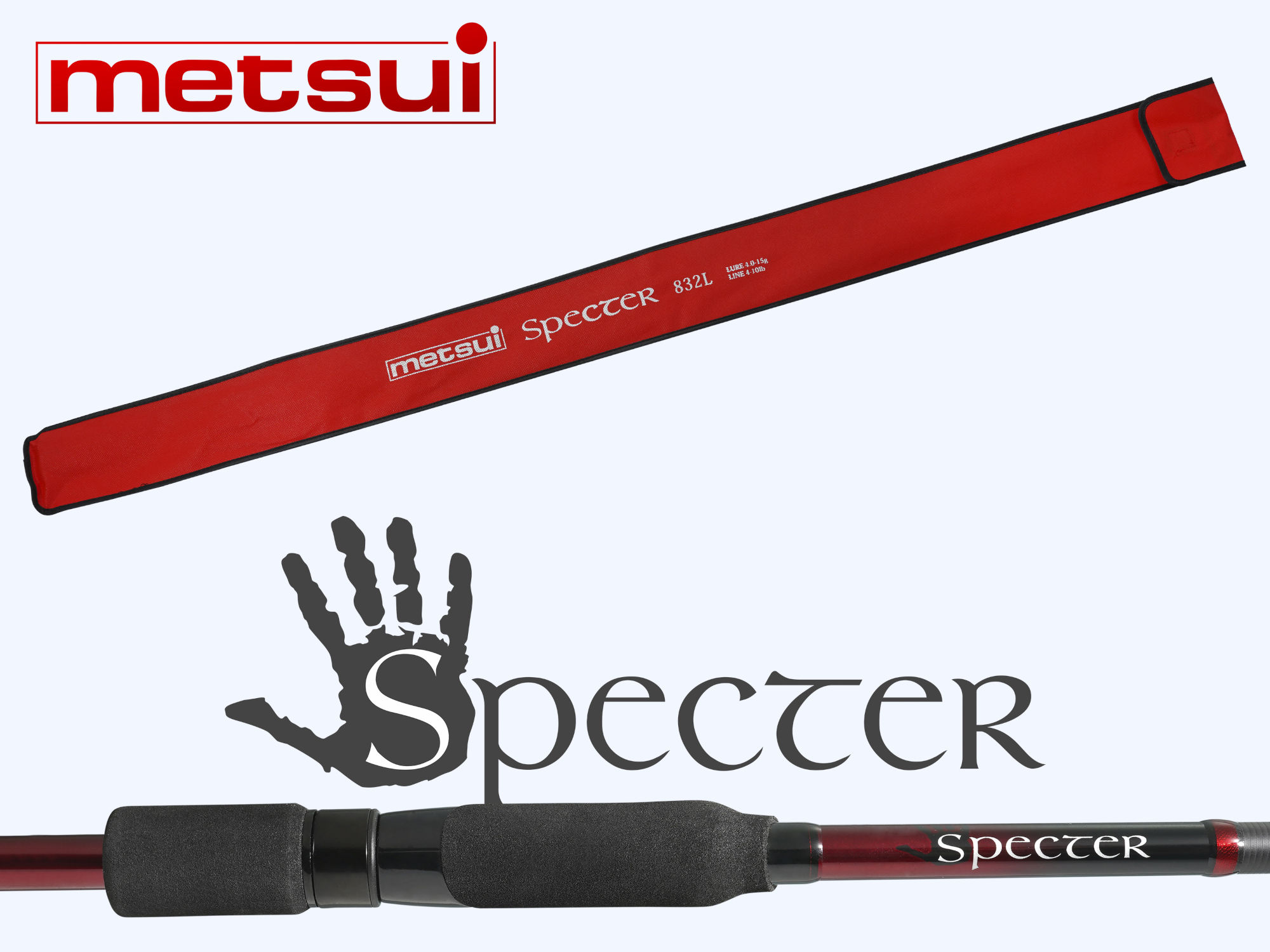 Спиннинг METSUI SPECTER 832M 6-28 g