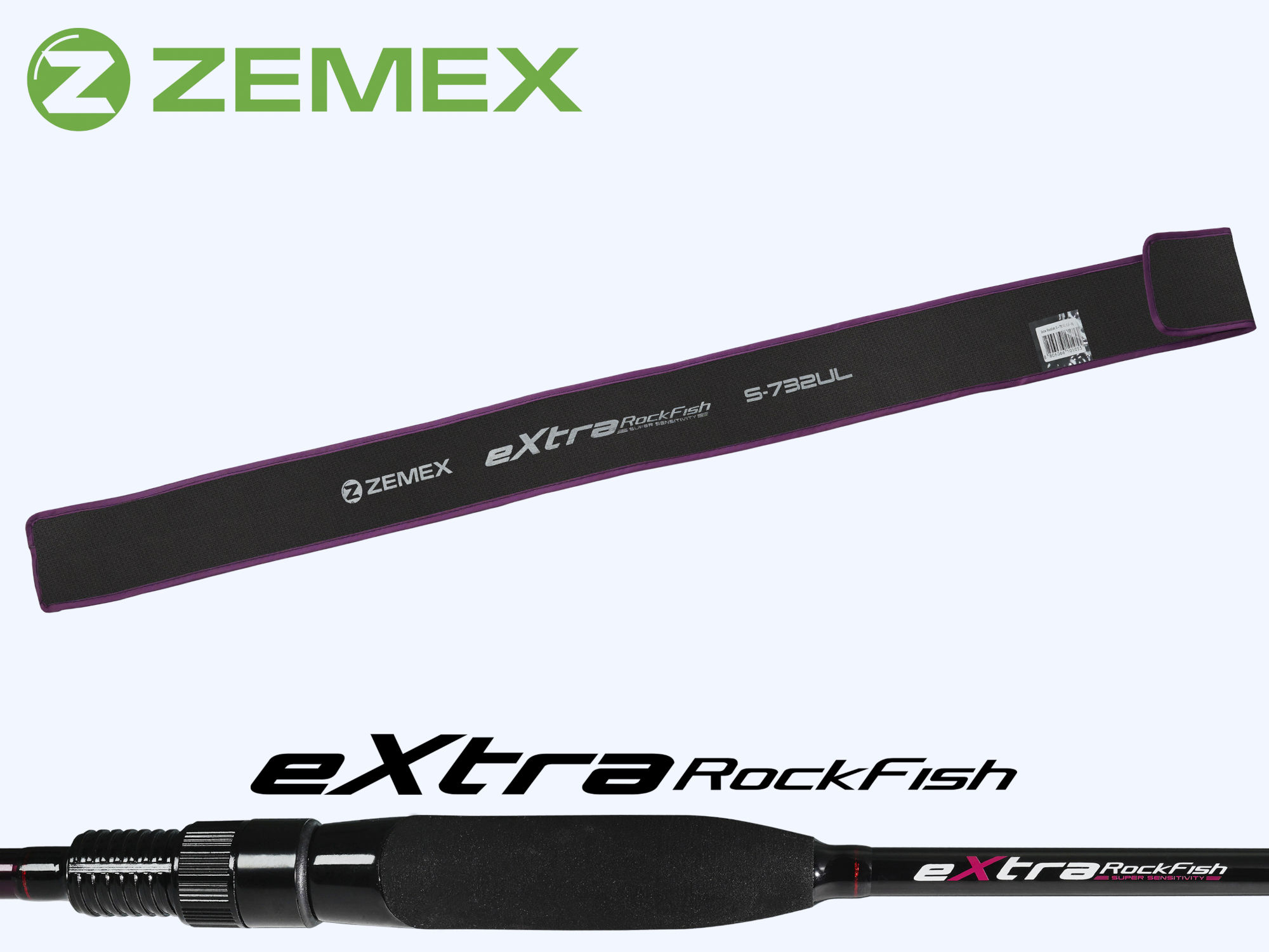 Спиннинг ZEMEX EXTRA S762UL 1-5 g