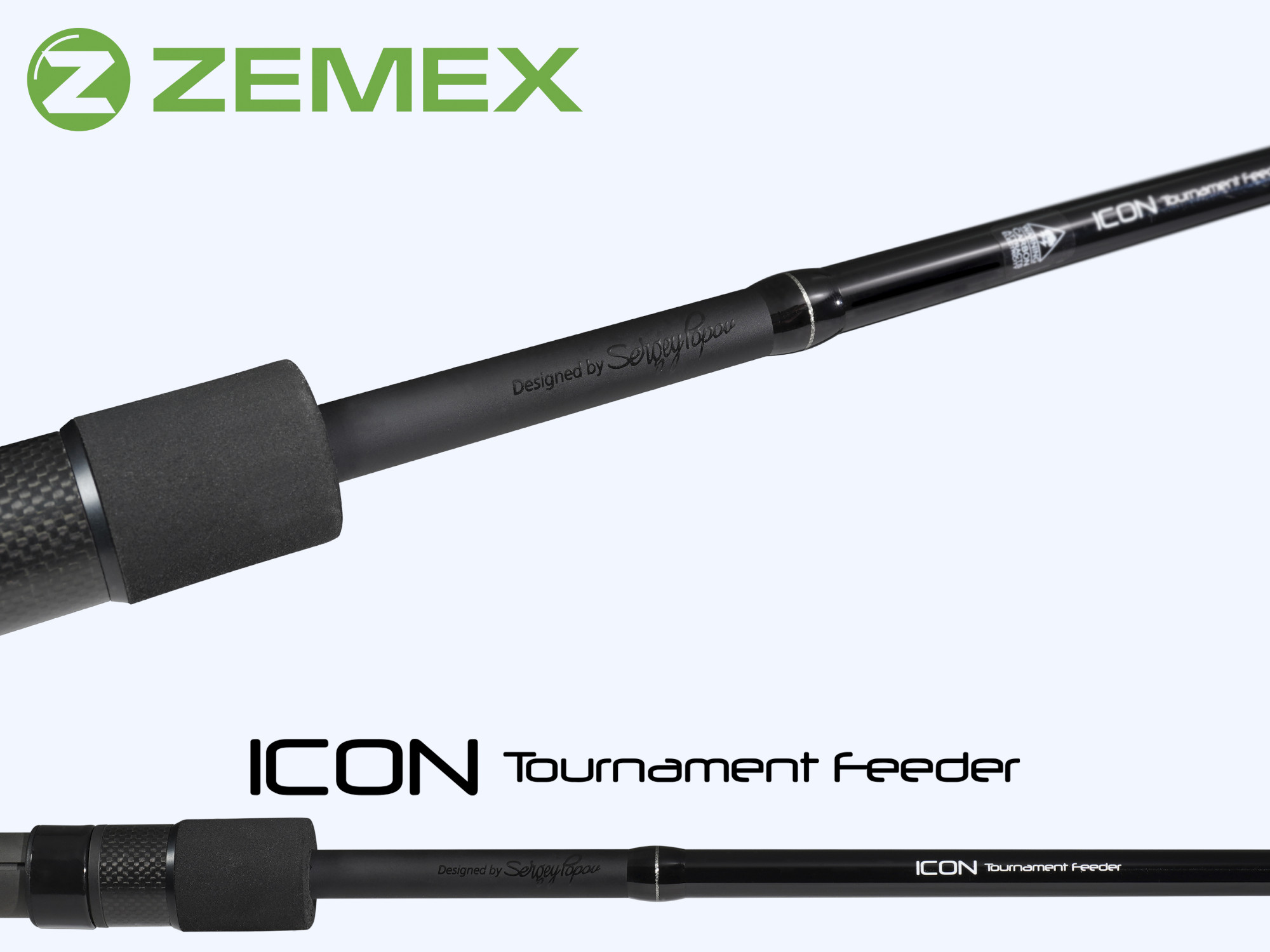 Удилище фидерное ZEMEX ICON Tournament Feeder 12.6 ft - 90 g