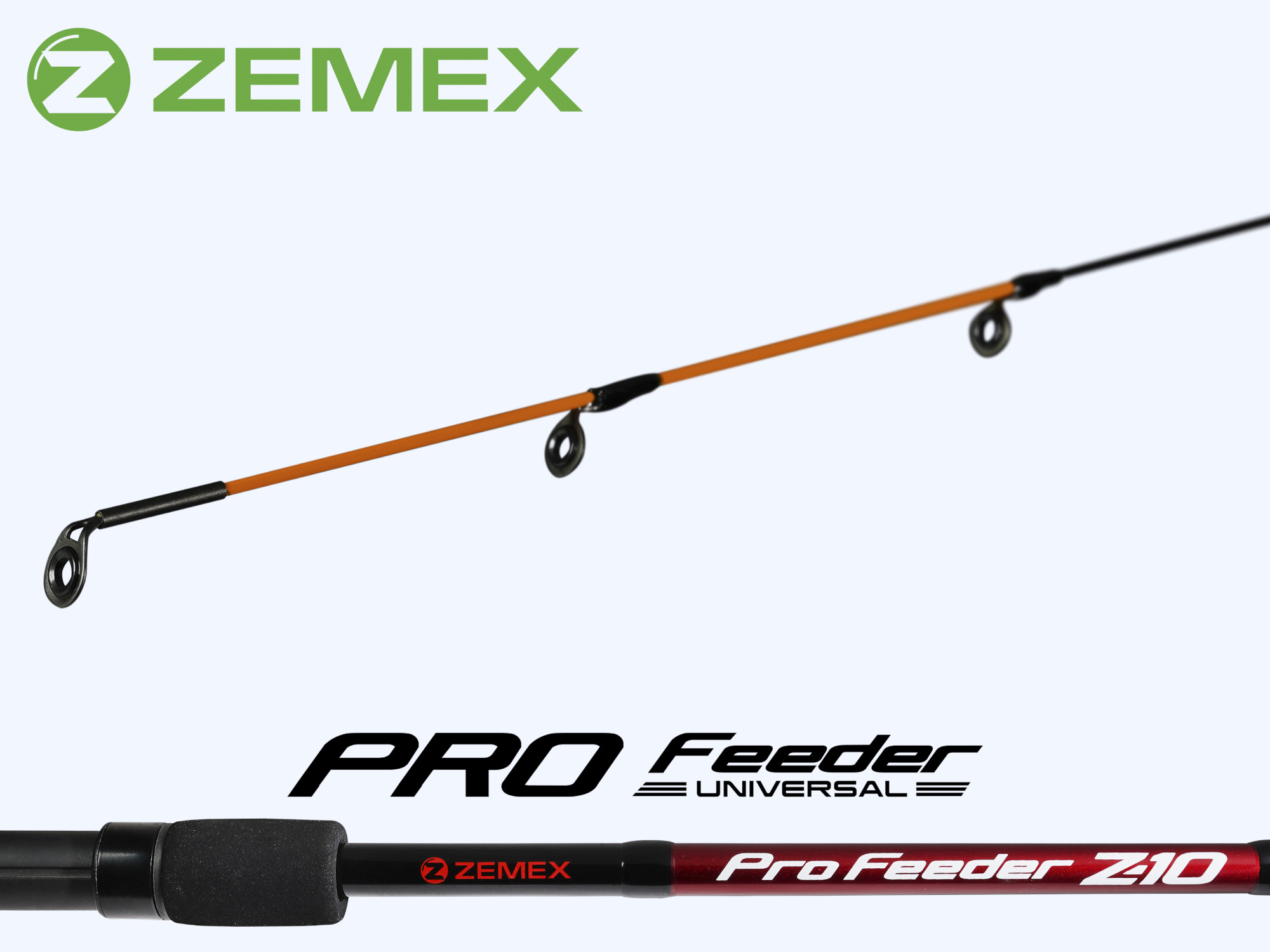 Удилище фидерное ZEMEX PRO Feeder Z-10 12 ft - 90 g