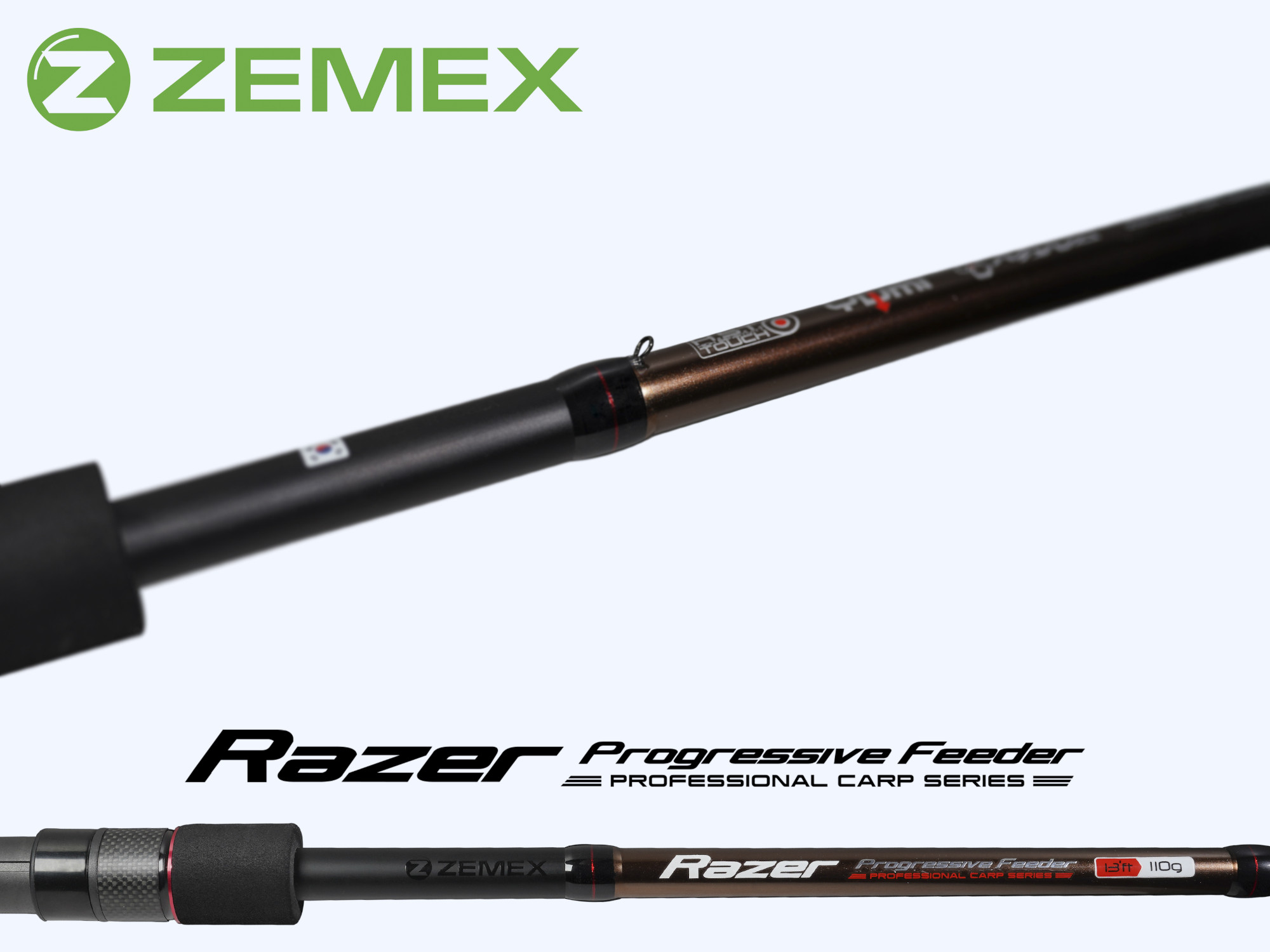 Удилище фидерное ZEMEX RAZER F-1 Feeder 10 ft - 40 g