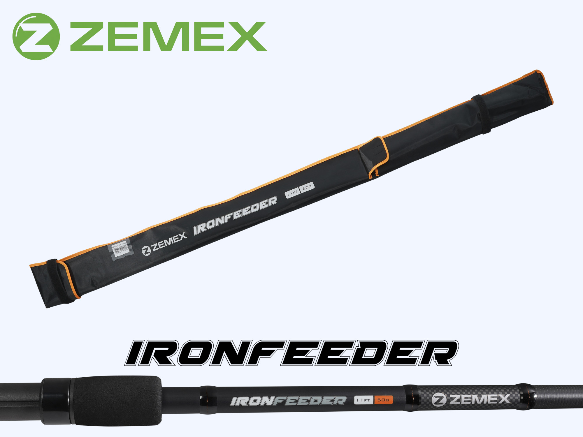 Удилище фидерное ZEMEX IRON Picker 9 ft - 30 g