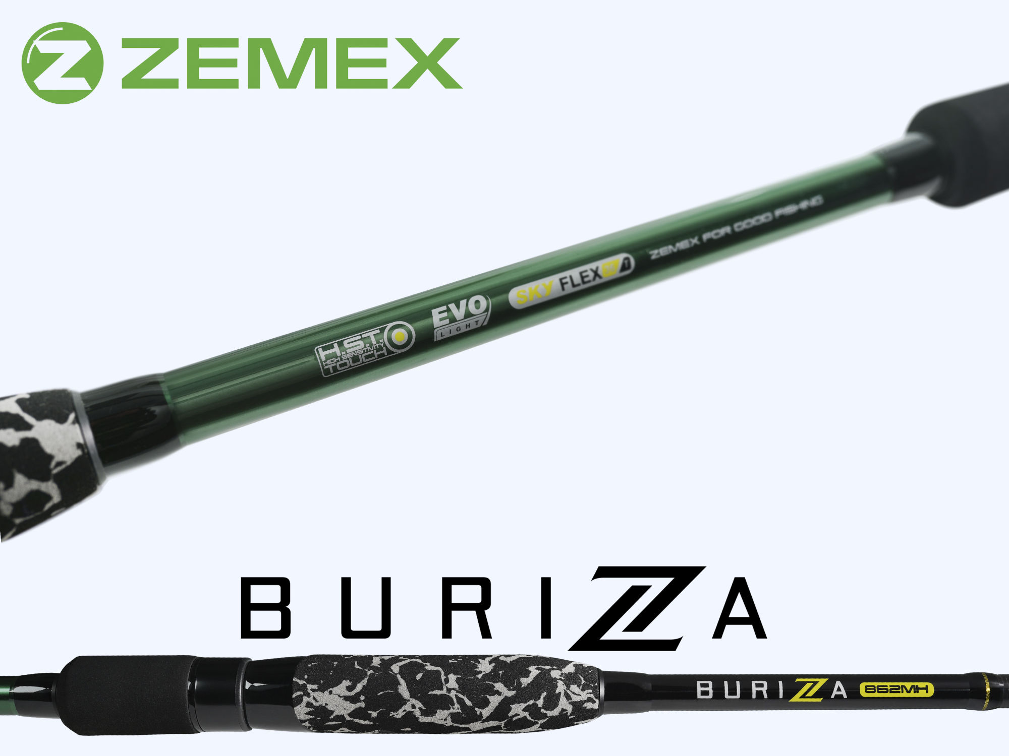 Спиннинг ZEMEX BURIZA 822M 6-23 g
